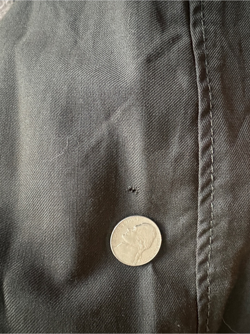COS Barrel Leg Utility Trouser Green - Picture 8 of 12